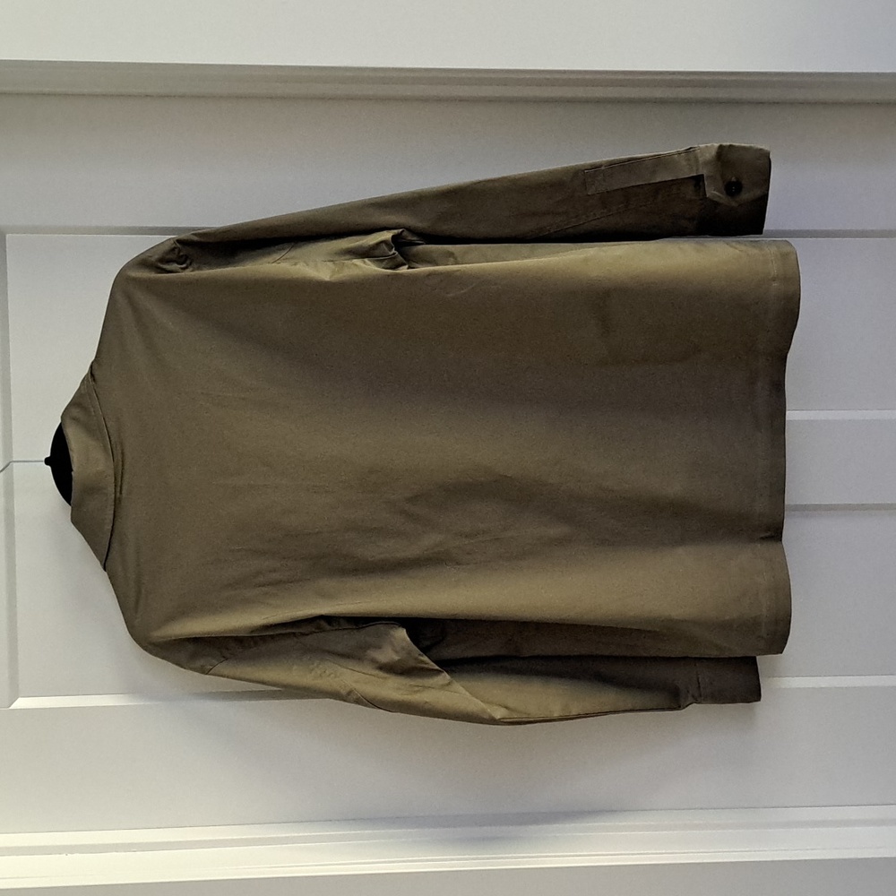 NWT Men's Cotton Lightweight Multi Pocket Jacket (Army Green) - Gentle Herd - Picture 8 of 13